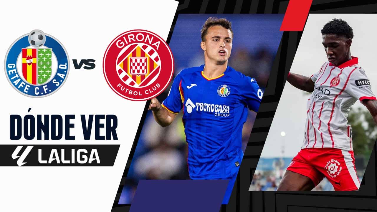 donde ver getafe girona laliga jornada 11 tv online