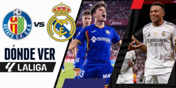 donde ver getafe vs real madrid laliga tv online