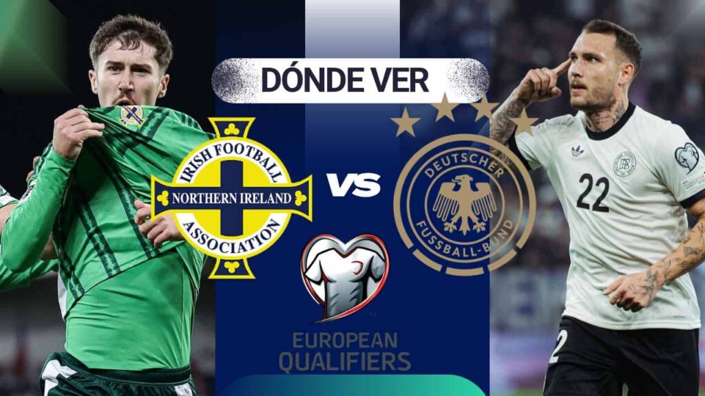 donde ver irlanda norte alemania eliminatoria mundial 2026 tv online