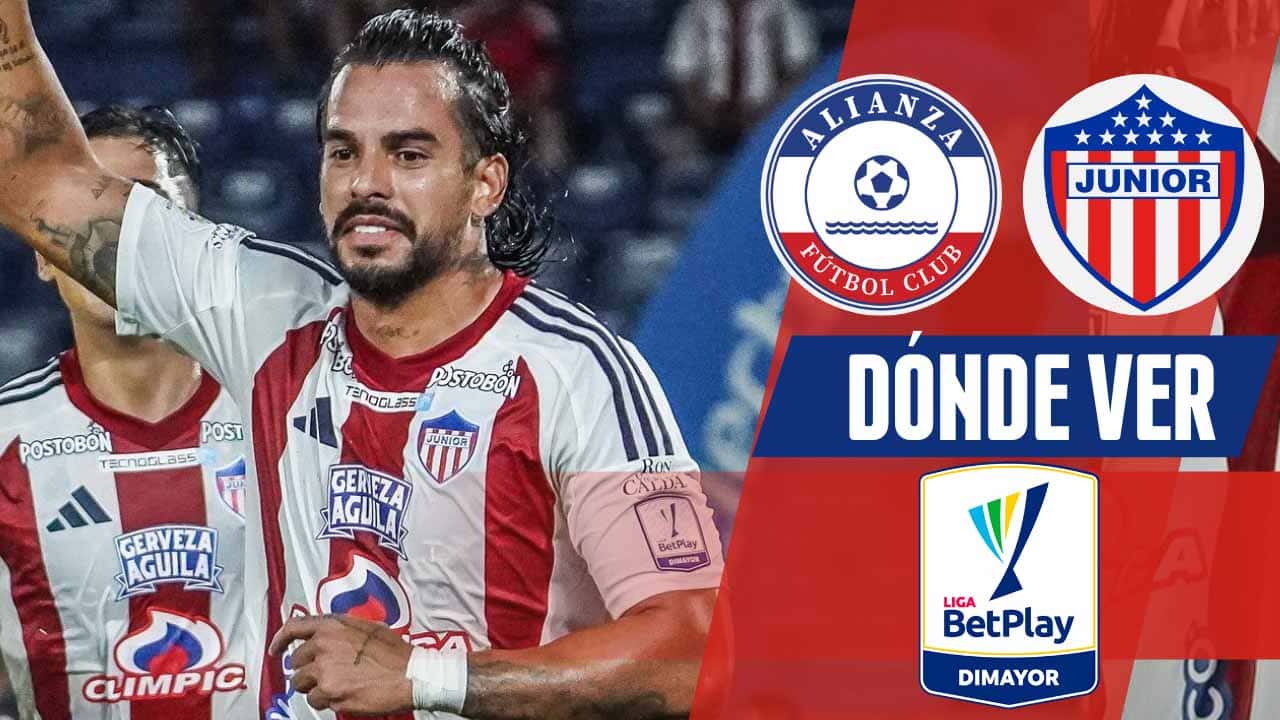 donde ver junior alianza liga betplay 2025 tv online