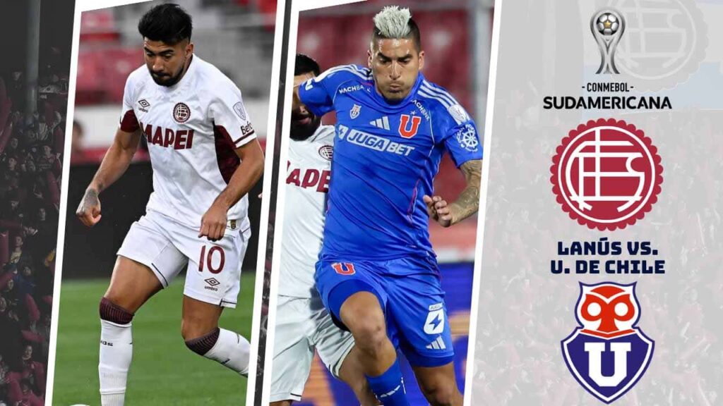 donde ver lanus u de chile sudamericana semifinal tv online