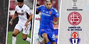 donde ver lanus u de chile sudamericana semifinal tv online