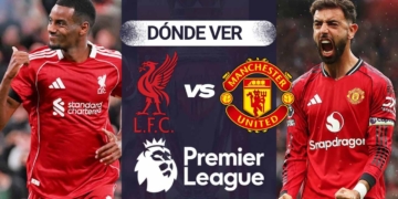 donde ver liverpool vs manchester united premier league tv online