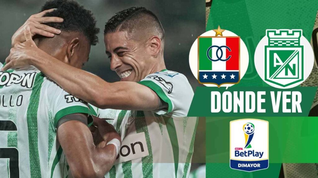 donde ver once caldas vs atletico nacional copa betplay 2025