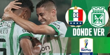 donde ver once caldas vs atletico nacional copa betplay 2025