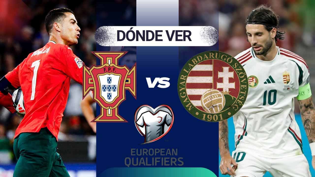 donde ver portugal hungria eliminatorias mundial 2026 tv online