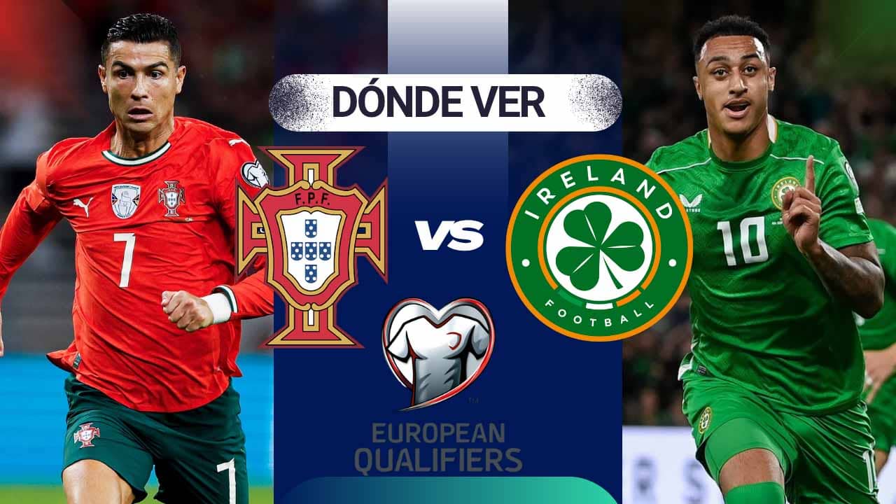 donde ver portugal vs irlanda eliminatorias tv online