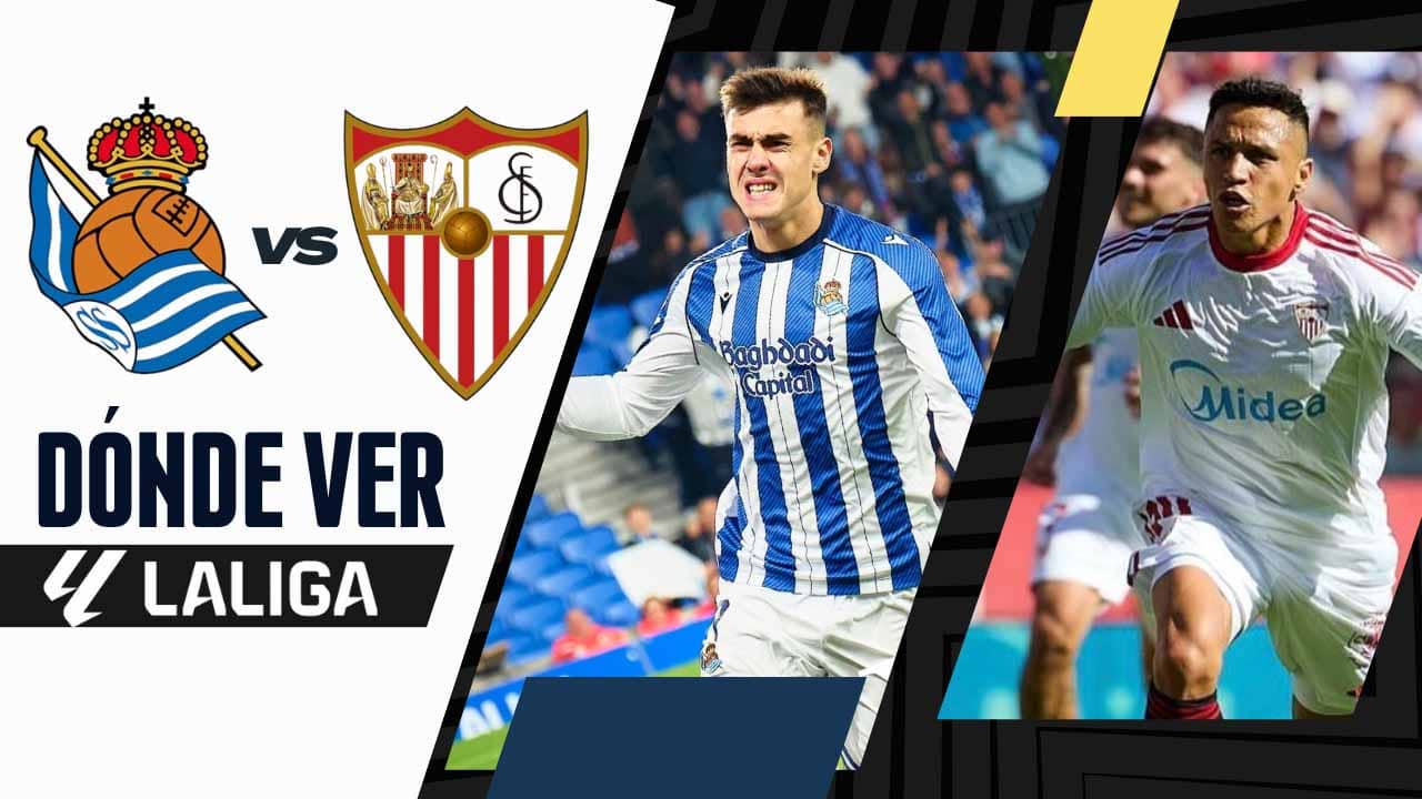 donde ver real sociedad vs sevilla laliga tv online
