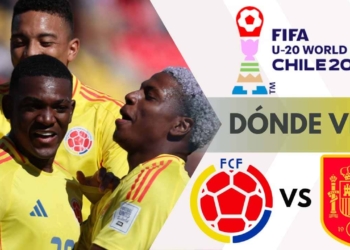 donde ver seleccion colombia espana mundial sub 20 tv online