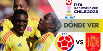 donde ver seleccion colombia espana mundial sub 20 tv online