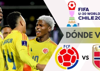 donde ver seleccion colombia noruega mundial sub 20 tv online