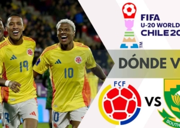 donde ver seleccion colombia sudafrica mundial sub 20 tv online