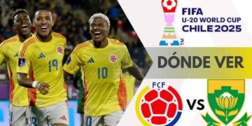 donde ver seleccion colombia sudafrica mundial sub 20 tv online