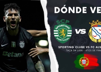 donde ver sporting clube alverca luis suarez copa portugal