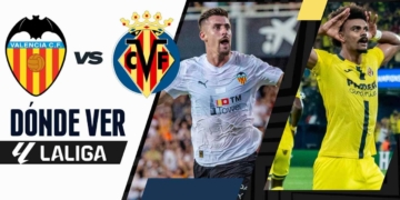 donde ver valencia villarreal laliga tv online