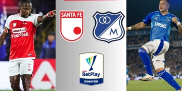 independiente santafe vs millonarios donde ver hoy vivo online plataformas streaming app aplicaciones redes sociales futbol profesional colombiano fpc gratis liga betplay dimayor paginas web sitios tv television canal canales emision emisiones directo senal abierta win sports campin bogota colombia cuadrangulares clasificados eliminados hora horario juegan