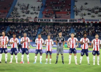 junior barranquilla fc renovacion figura plantillas goleador delantero paraguayo guillermo paiva olimpia paraguay duenos pase familia char mercado fichajes refuerzos incorporaciones contrataciones contratados asuncion metropolitano seleccion fuad euros carlos bacca teo gutierrez alfredo arias hinchas hinchada publico futbol profesional colombiano fpc liga betplay dimayor 2025