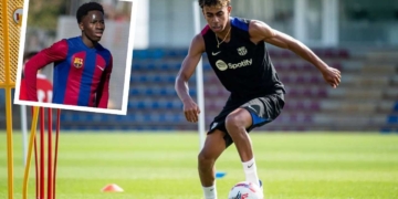 lamine yamal cantera la masia canteranos ebrima tunkara futbolista juvenil divisiones menones fuerzas basicas mercado fichajes contrataciones incorporaciones invierno verano joan laporta deco hansi flick plantilla profesional futbol espanol la liga