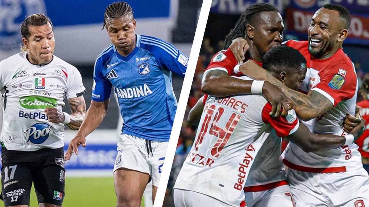 liga betplay posiciones fecha 18 santa fe millonarios once caldas