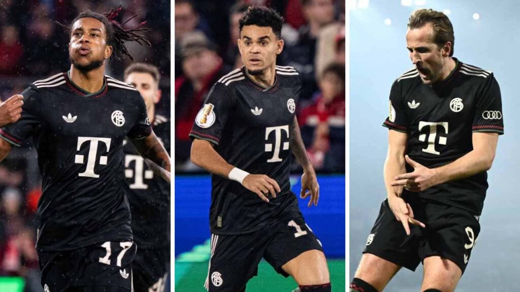 luis diaz harry kane olise ataque goles asistencias bayern