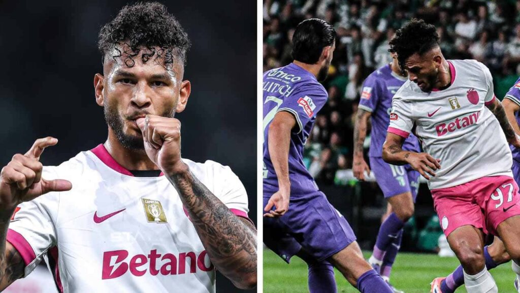 luis javier suarez goles temporada sporting clube octubre 2025