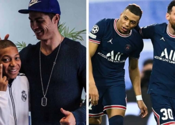 mbappe responde messi cristiano ronaldo