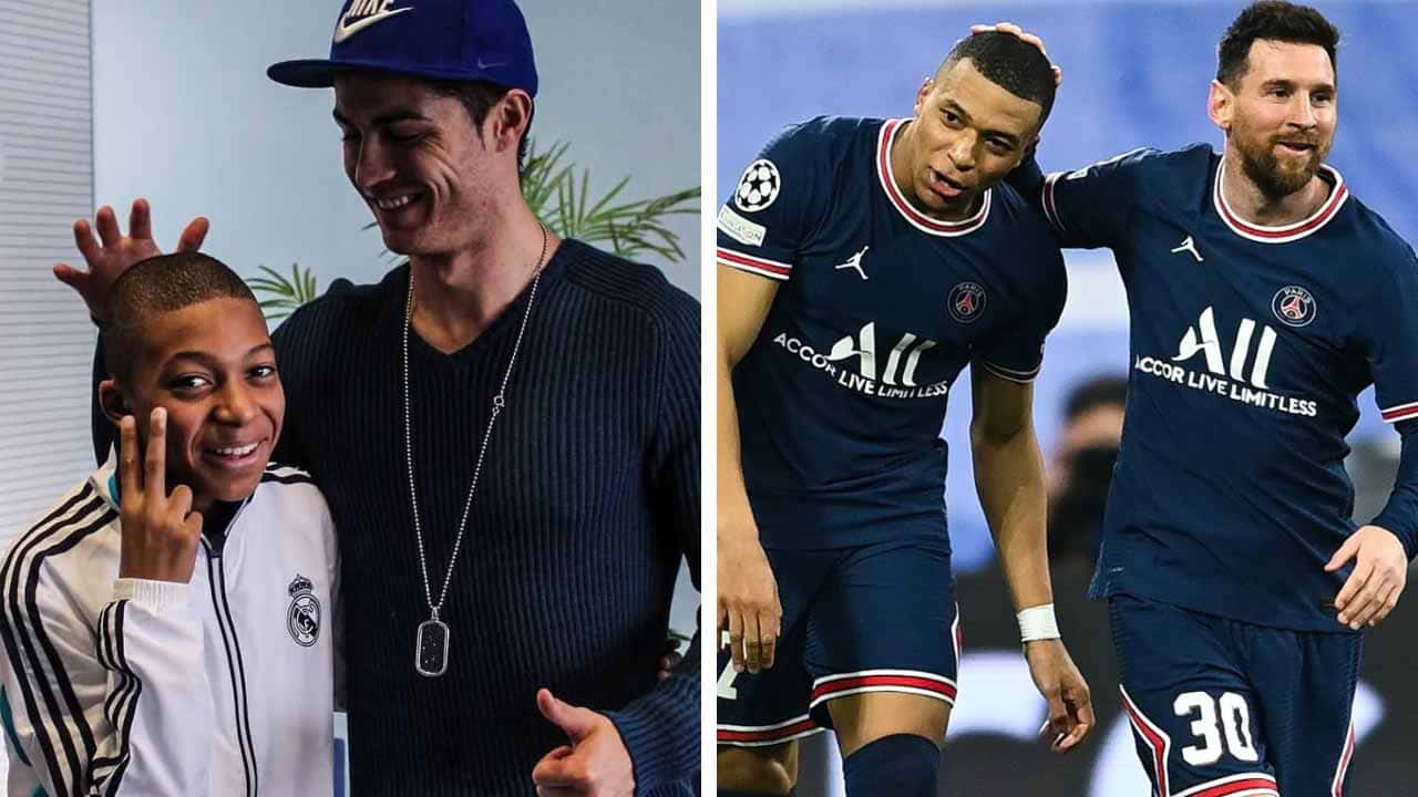 mbappe responde messi cristiano ronaldo