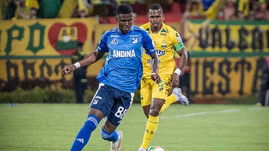 millonarios historia neyser villarreal 2025