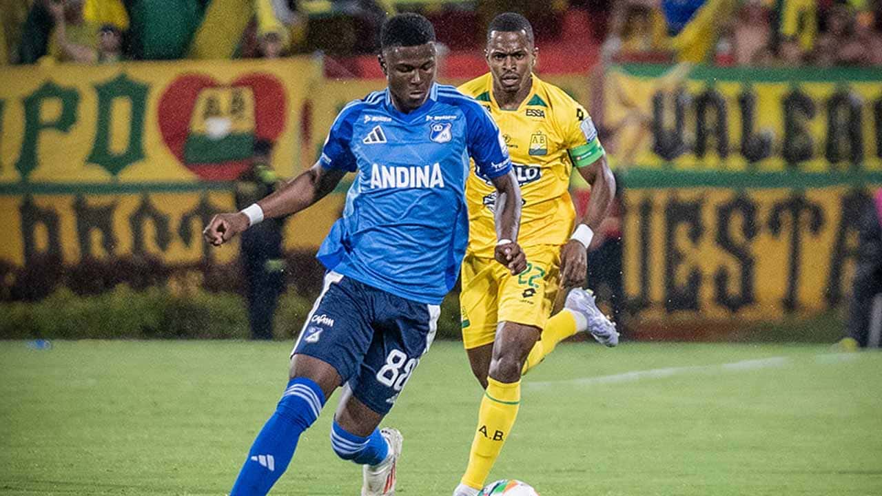 millonarios historia neyser villarreal 2025