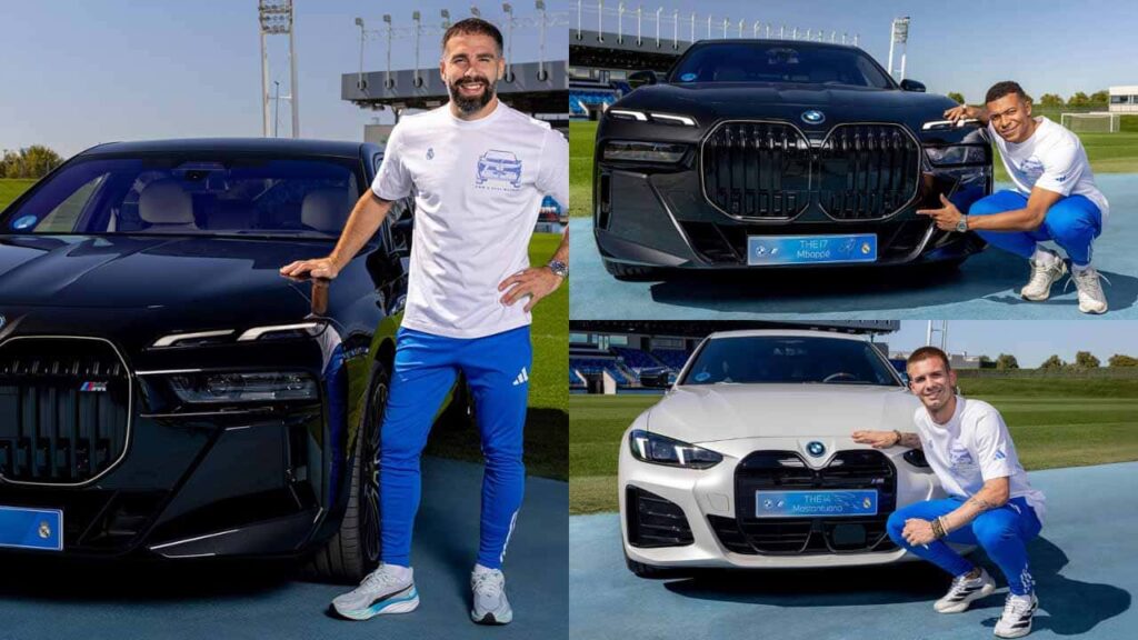 real madrid autos bmw elegidos futbolistas 2025