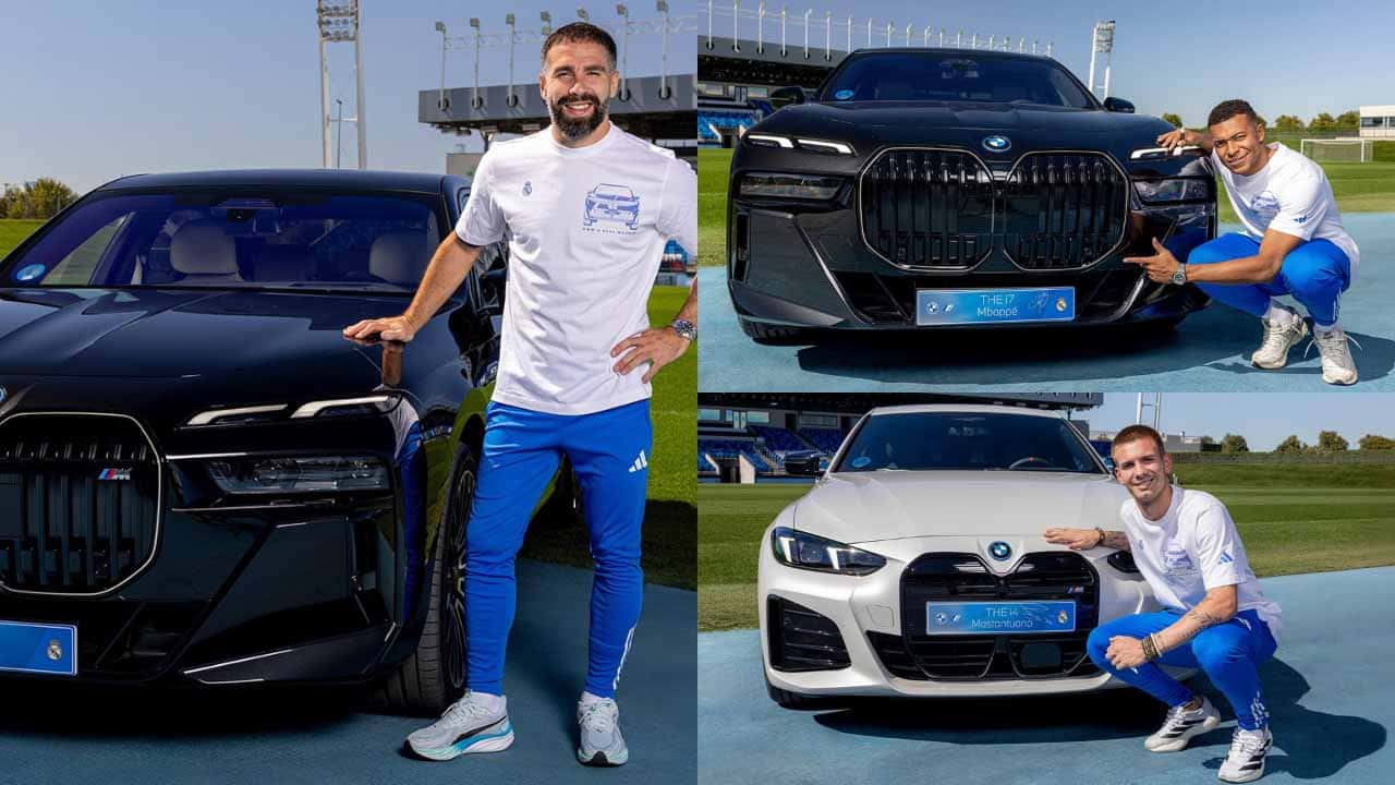 real madrid autos bmw elegidos futbolistas 2025