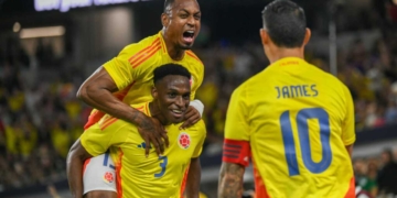 seleccion colombia amistoso goleada goliza paliza mexico internacional estados unidos preparacipn mundial 2026 nestor lorenzo james rodriguez luis diaz javier vasco aguirre crisis federacion goles