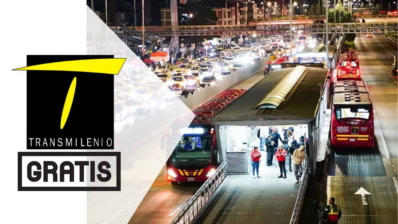 transmilenio pasajes gratis octubre 2025