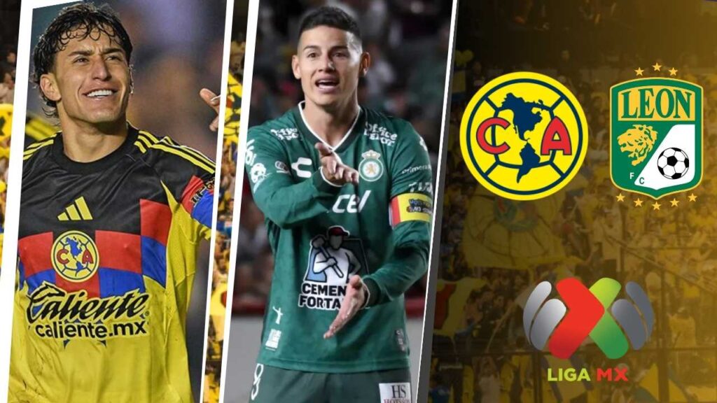 america leon donde ver hoy vivo online plataformas streaming partido partidazo liga mx mexico colombia james rodriguez canal canales television tv app aplicaciones emision emisiones transmision transmisiones futbol gratis paginas web sitios win sports tudn play vix espn palacios deportes