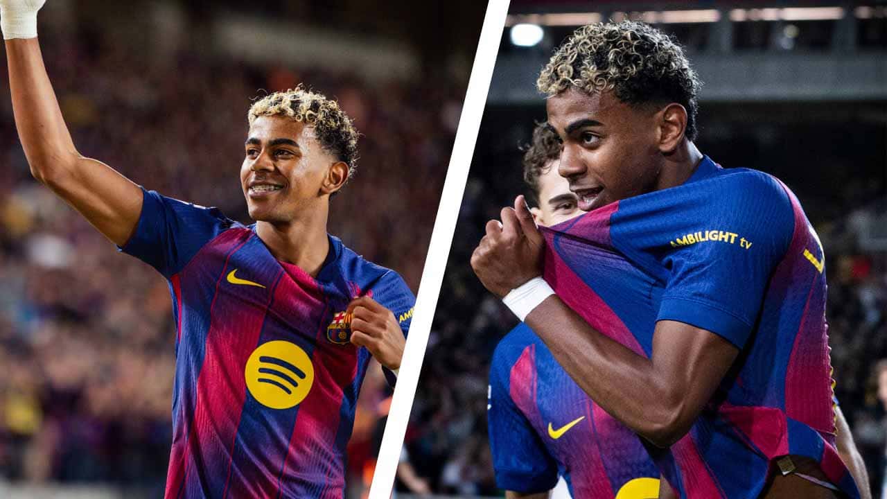 barcelona lamine yamal gol elche festejo significado