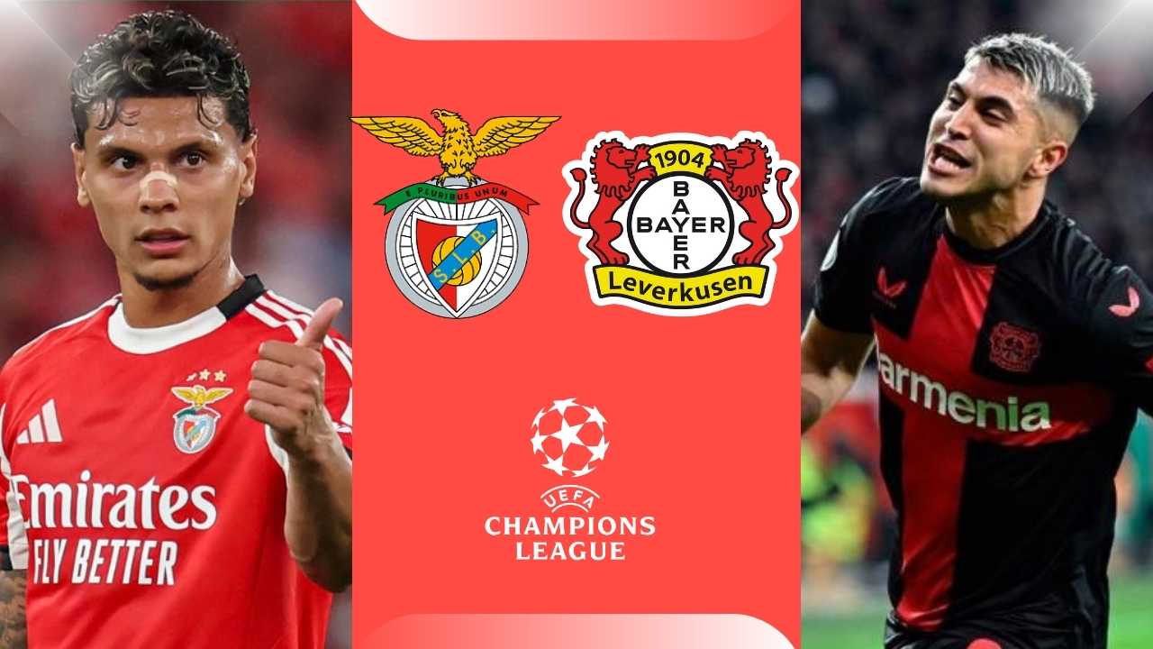 benfica bayer leverkusen donde ver hoy vivo online plataformas streaming transmision transmisiones emision emisiones app aplicaciones canal canales tv television en directo senal abierta youtube futbol gratis paginas web sitios internet a que hora juegan horarios paises espn directv win sports movistar caliente tv tant sports fox