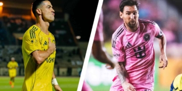 cristiano ronaldo messi lista goles noviembre 2025