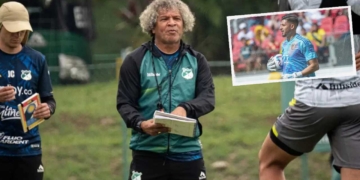 deportivo cali arquero rafael romo venezolano seleccion venezuela vinotinto refuerzo incorporacion mercado fichajes contrataciones contratatos incorporaciones alberto gamero director tecnico entrenador dt humberto arias nuevos duenos grupo inversor futbol profesional colombiano fpc liga betplay dimayor alvaro montero eder chaux