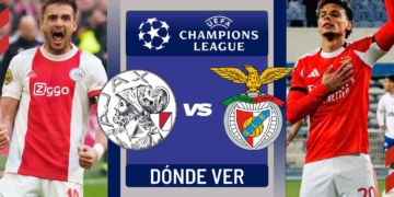 donde ver ajax benfica champions league richard rios tv online