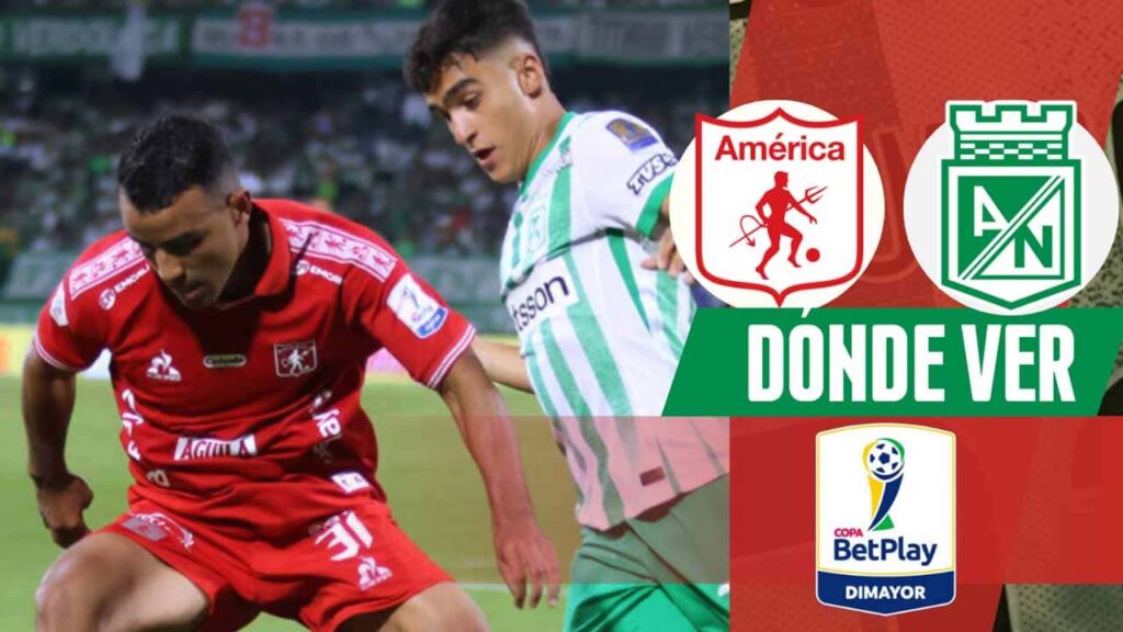 donde ver america atletico nacional semifinal copa betplay tv online