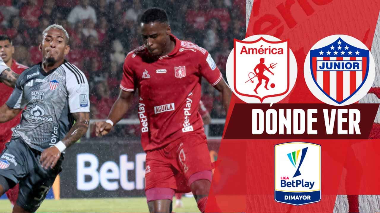 donde ver america de cali junior cuadrangulares liga betplay tv online
