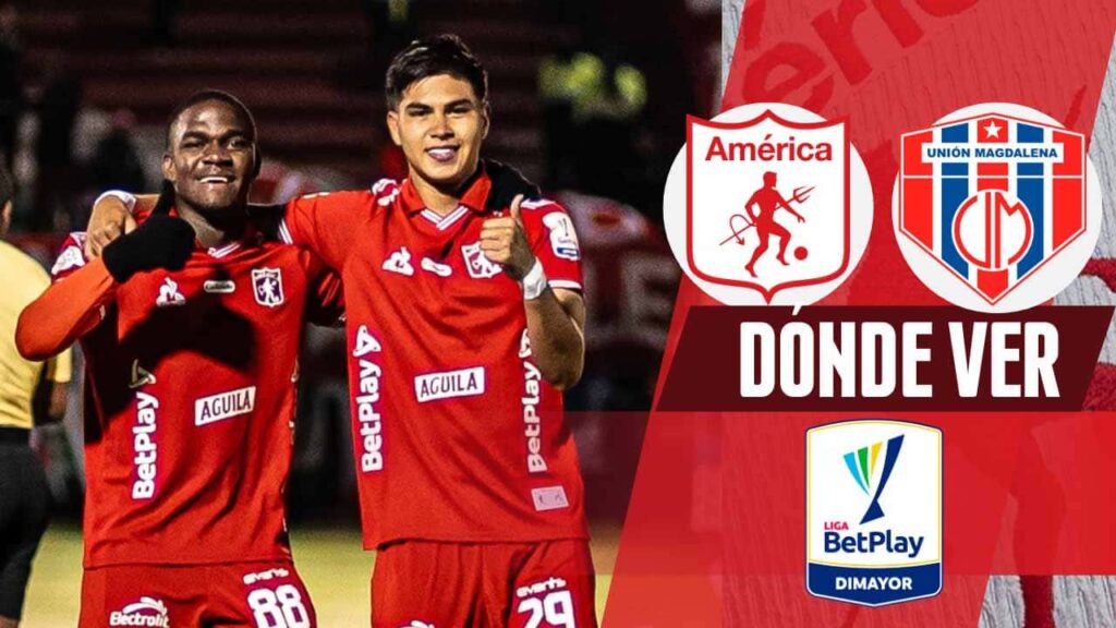 donde ver america de cali union magdalena liga betplay tv online
