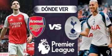 donde ver arsenal tottenham premier league tv online