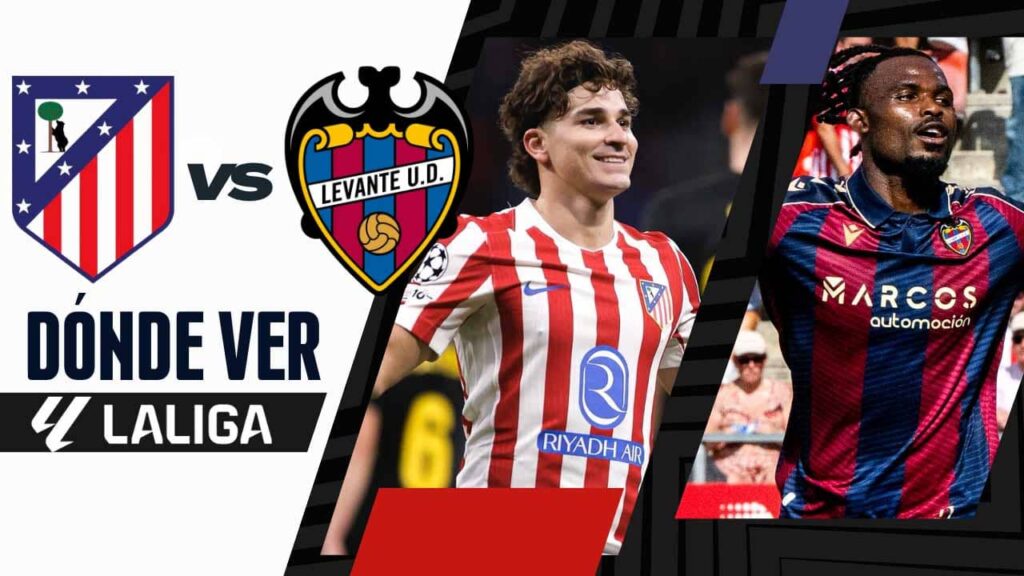 donde ver atletico de madrid levante laliga tv online
