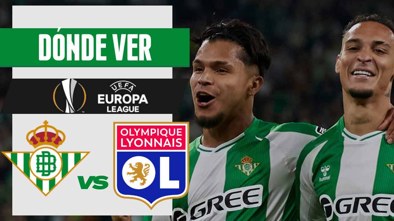 donde ver betis olympique lyon europa league tv online