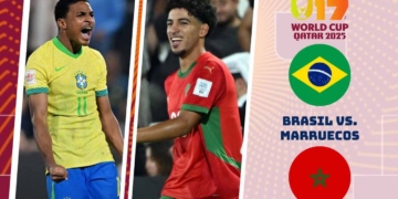 donde ver brasil marruecos cuartos mundial sub 17