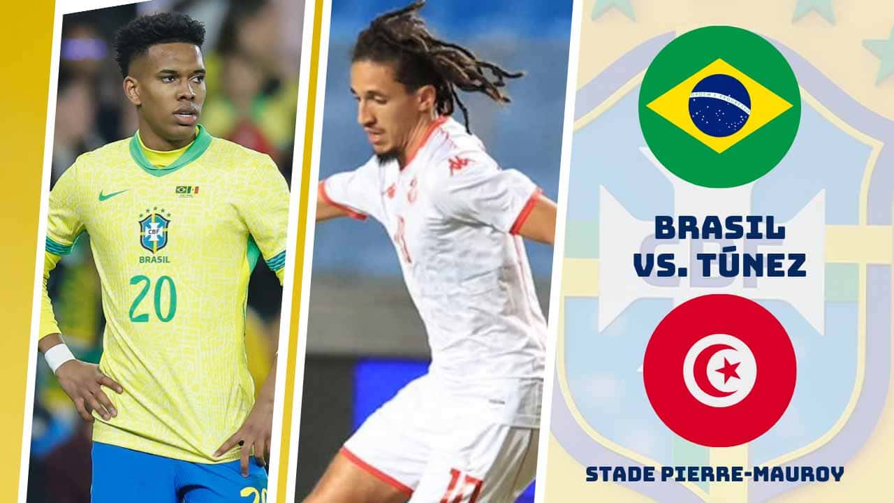 donde ver brasil tunez amistoso mundial 2026 tv online