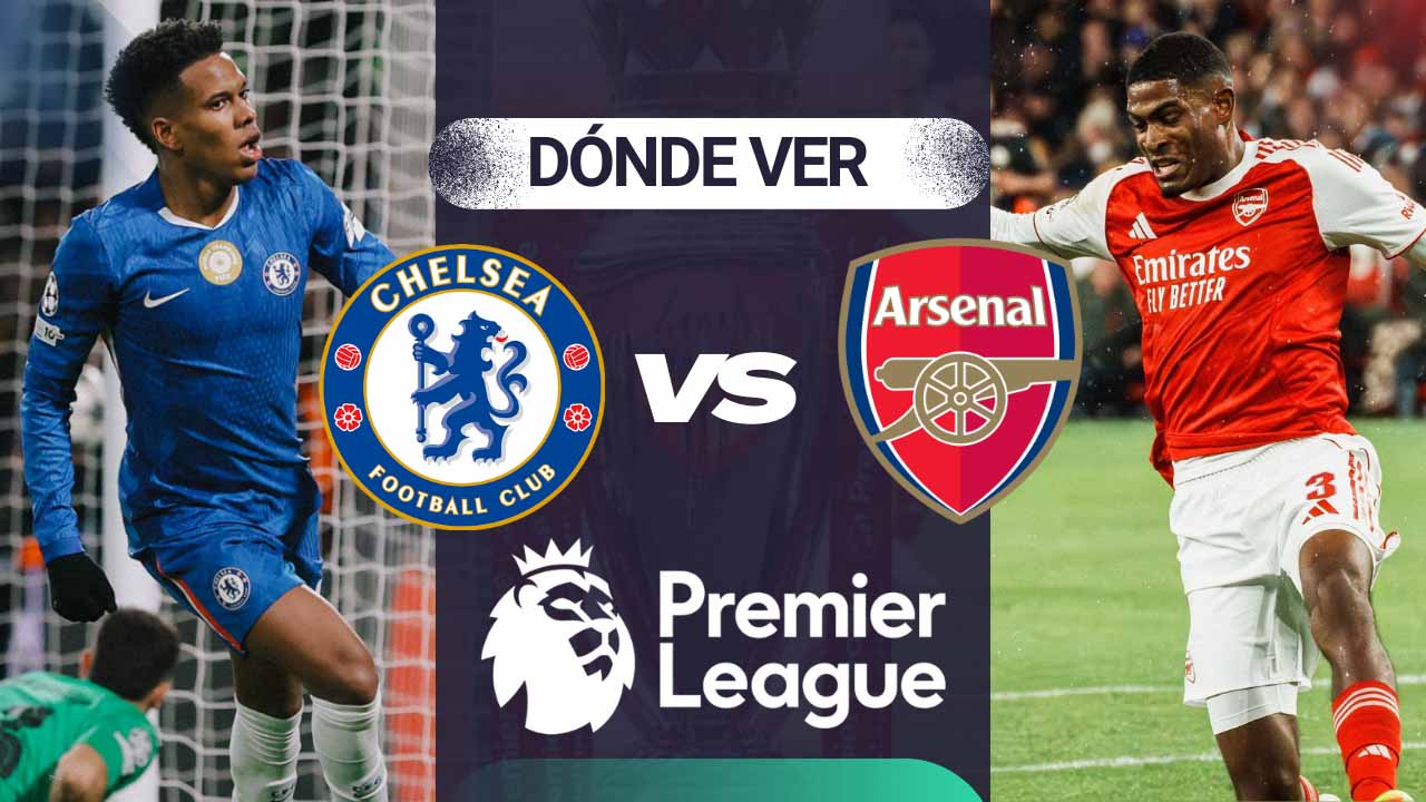 donde ver chelsea arsenal premier league tv online