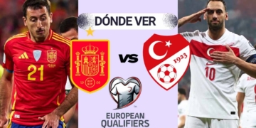 donde ver espana vs turquia eliminatorias mundial 2026 tv online