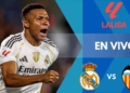 real madrid valencia donde ver hoy vivo online partido partidazo liga canales canal tv television plataformas streaming directo emision emisiones app aplicaciones movistar espn directv disney espana mexico colombia argentina espanol gratis paginas web redes sociales sitios horarios a que hora juegan mbappe bernabeu lider